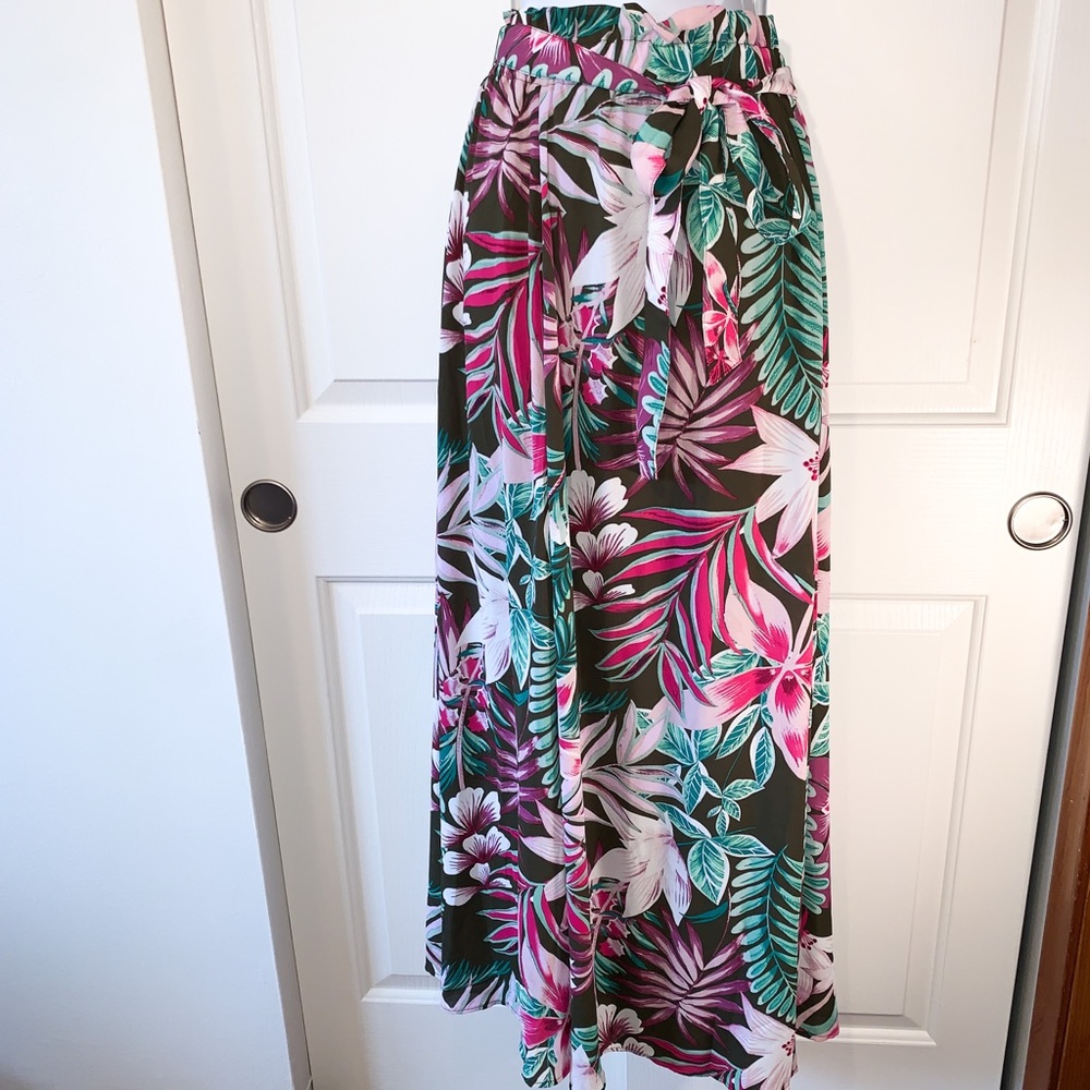 NY&C Tropical Maxi Skirt NWT